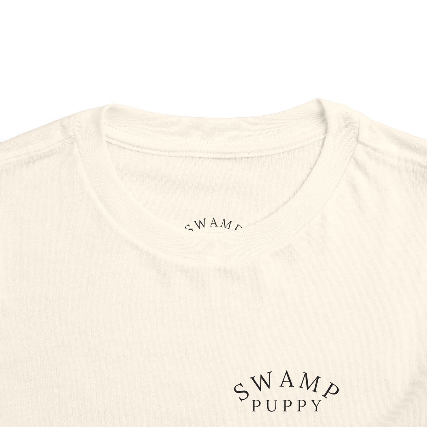 Toddler Tee — 'Swamp Puppy' Alligator Graphic