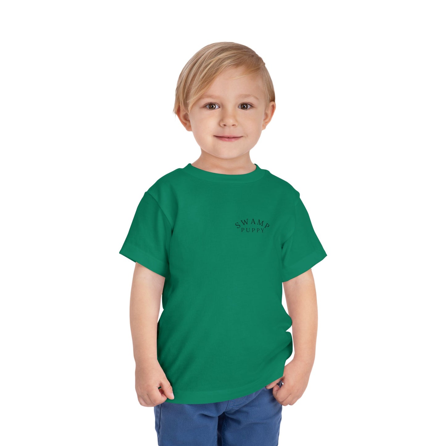 Toddler Tee — 'Swamp Puppy' Alligator Graphic