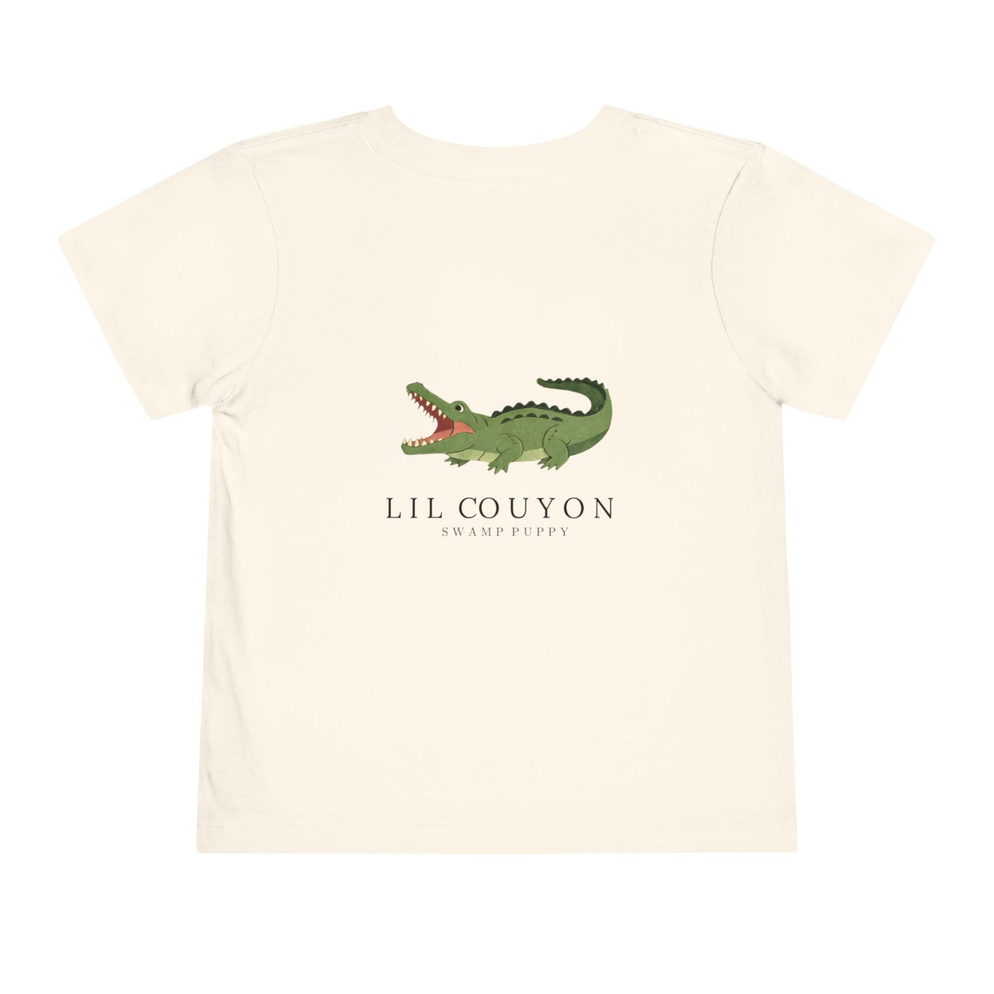 Lil Couyon Swamp Puppy Toddler Tee — Cute Alligator Graphic Shirt