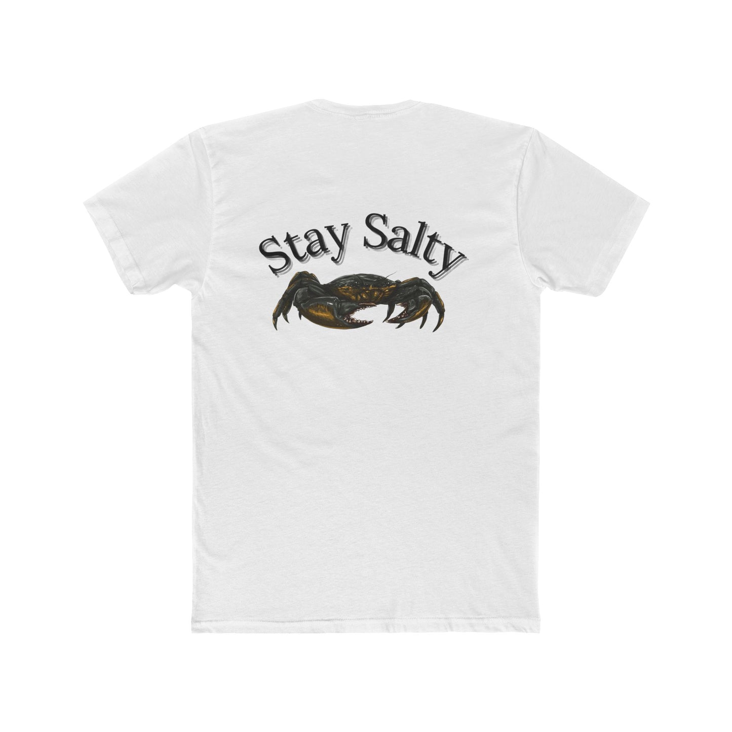 Stay Salty Crab T-Shirt — Coastal Graphic Tee