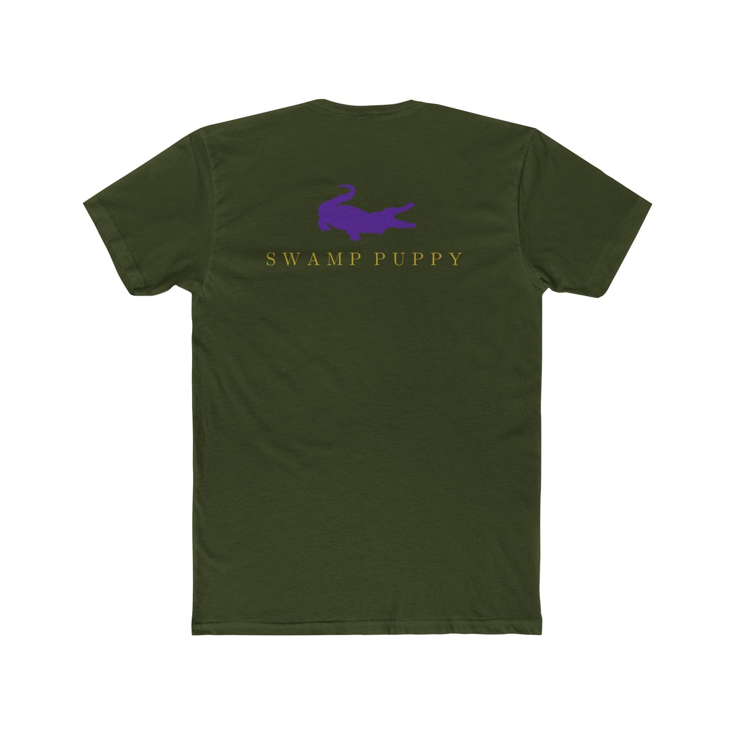 Purple Alligator Logo tee | Crew Tee