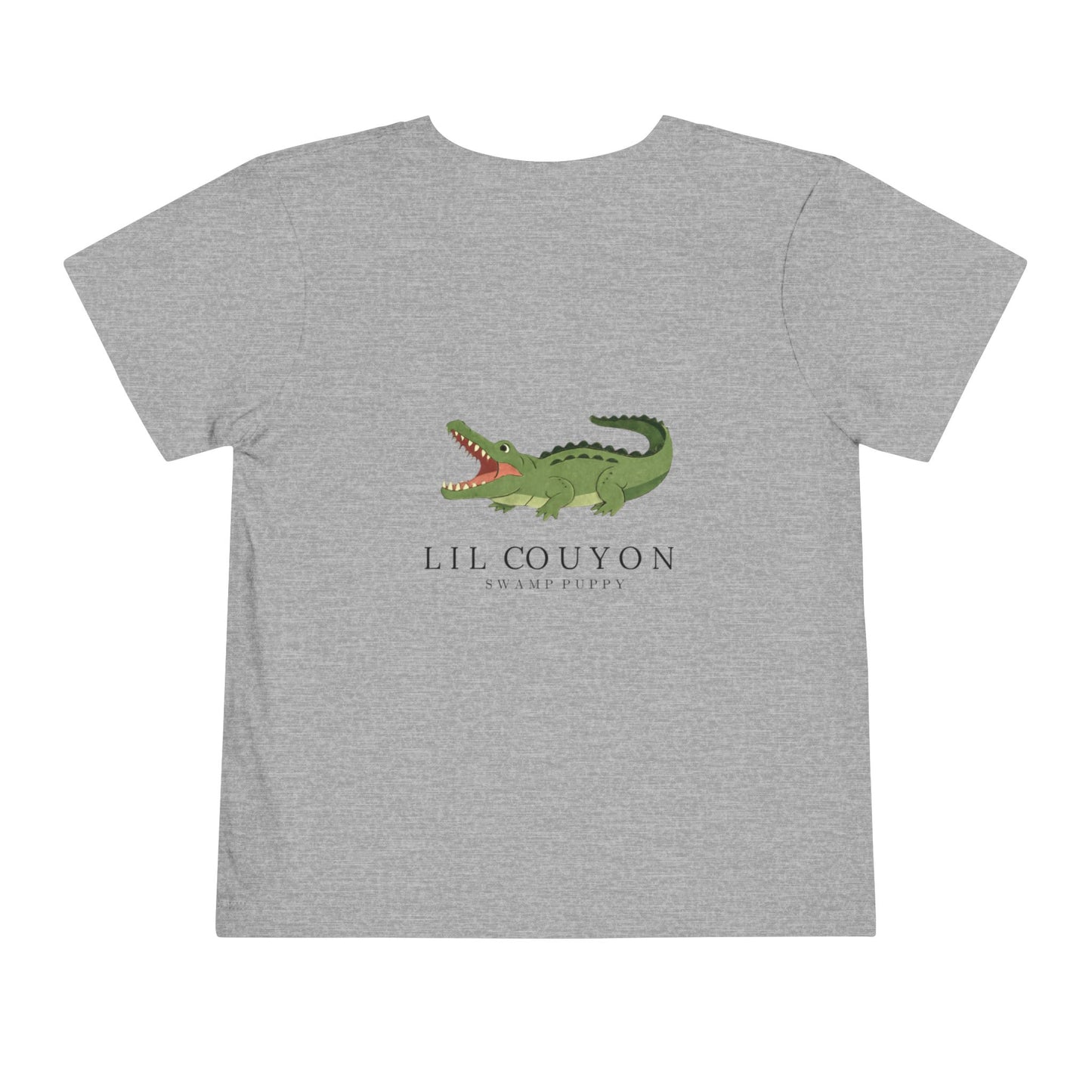 Lil Couyon Swamp Puppy Toddler Tee — Cute Alligator Graphic Shirt