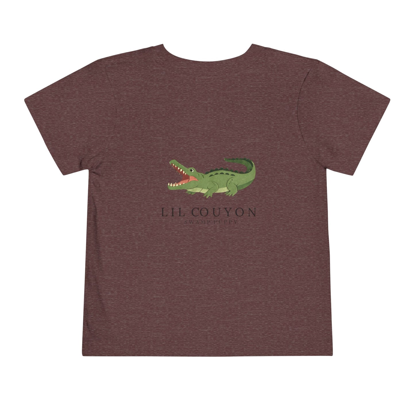 Lil Couyon Swamp Puppy Toddler Tee — Cute Alligator Graphic Shirt
