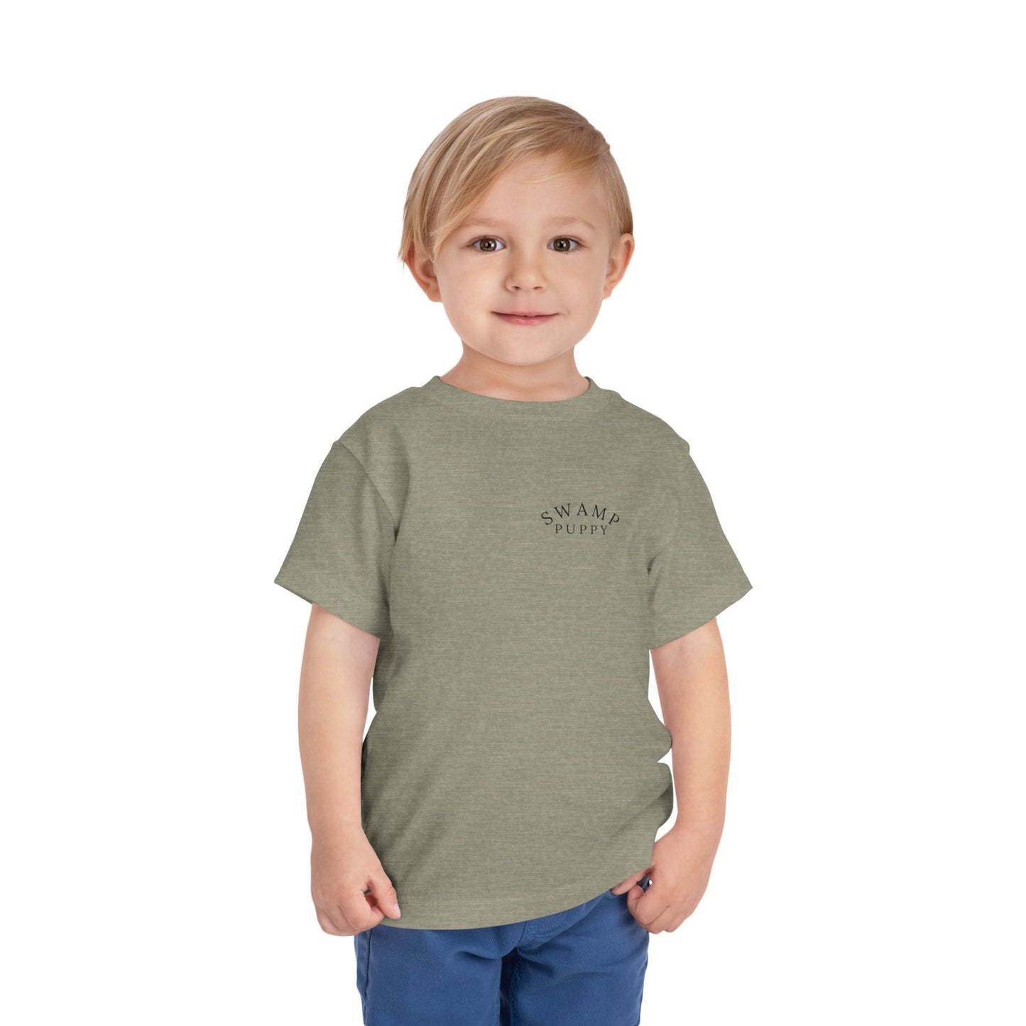 Toddler Tee — 'Swamp Puppy' Alligator Graphic