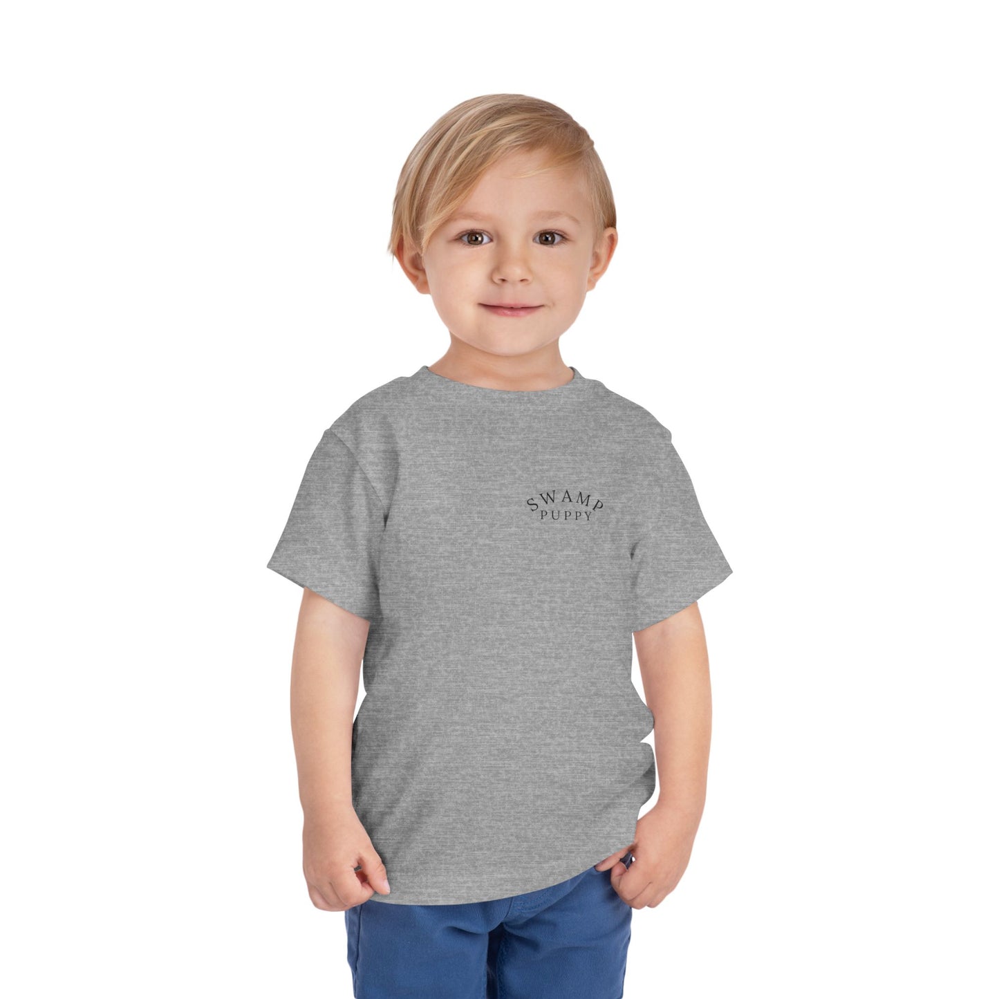 Toddler Tee — 'Swamp Puppy' Alligator Graphic