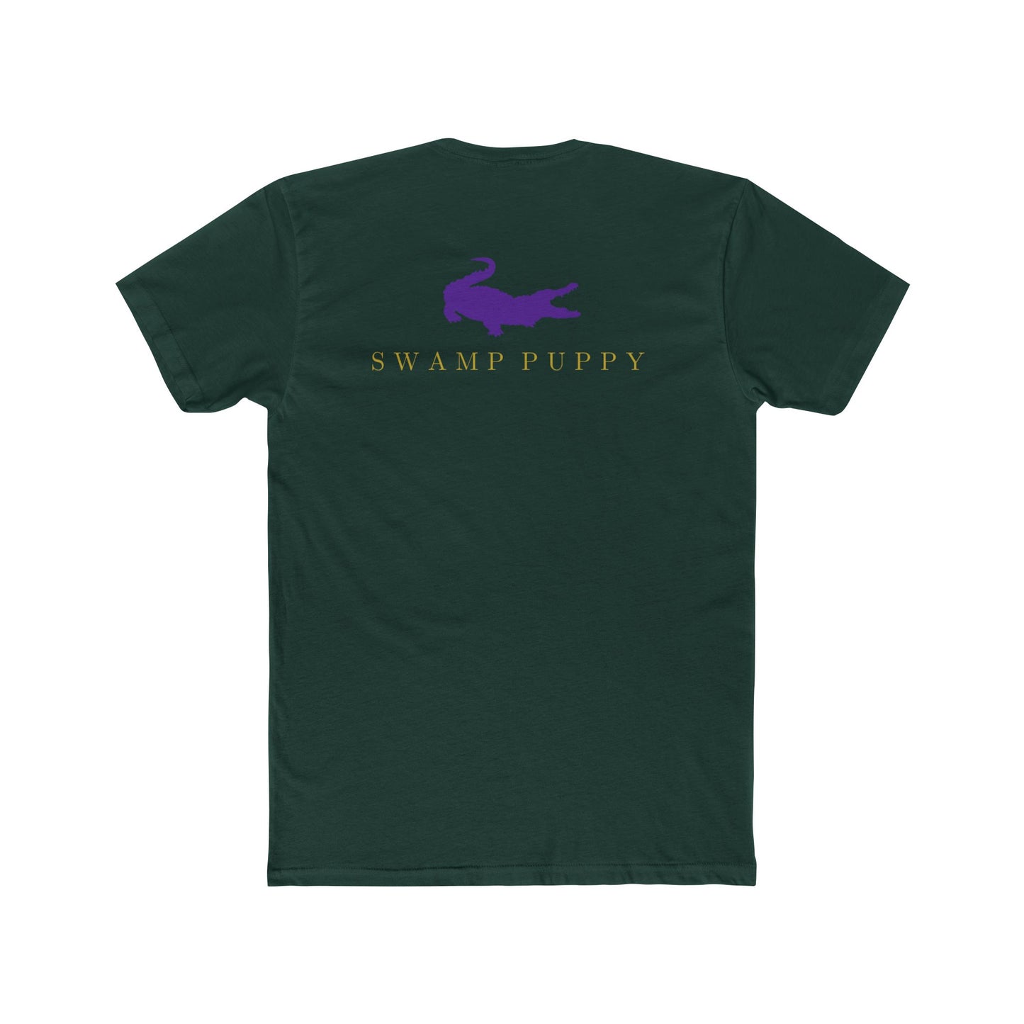 Purple Alligator Logo tee | Crew Tee