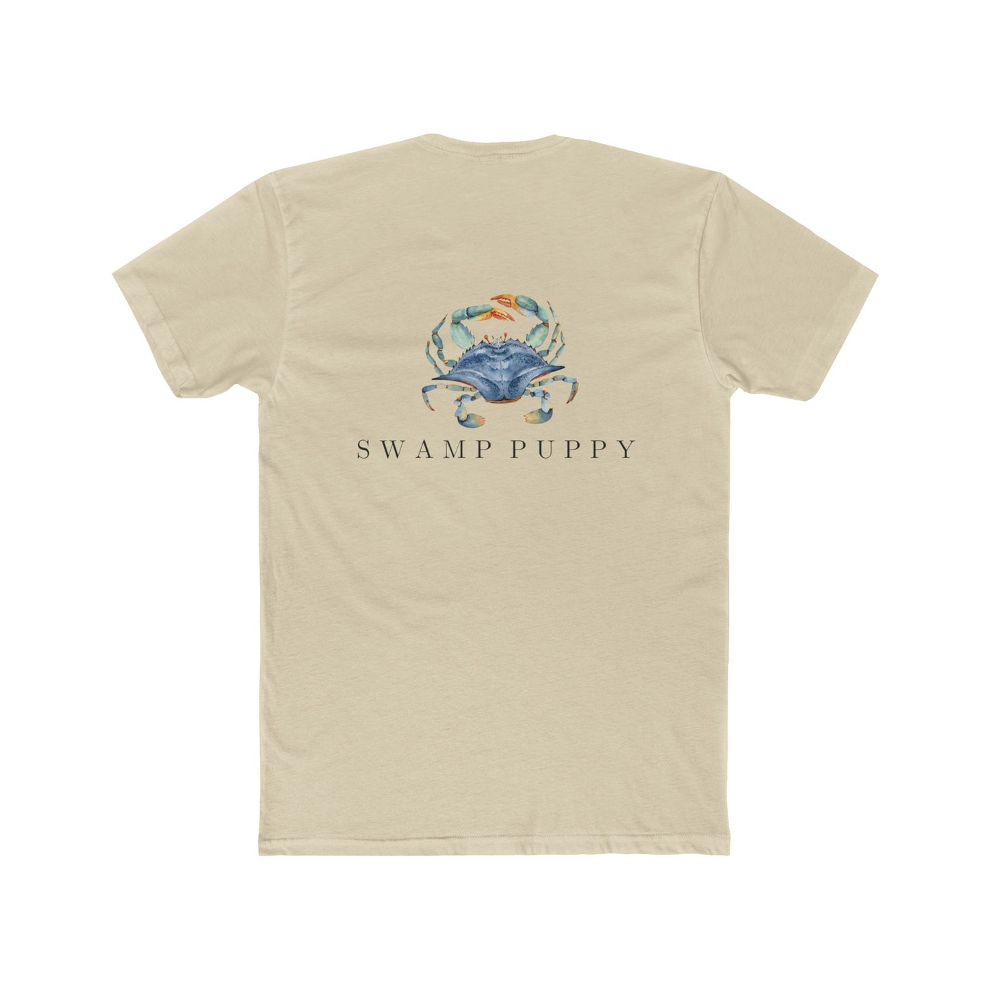 Swamp Puppy Crab Illustration Tee | Coastal Crab Graphic T-Shirt