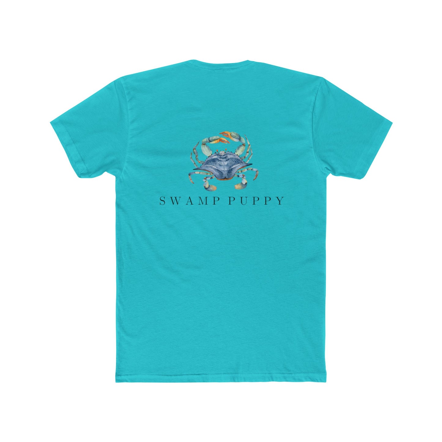 Swamp Puppy Crab Illustration Tee | Coastal Crab Graphic T-Shirt