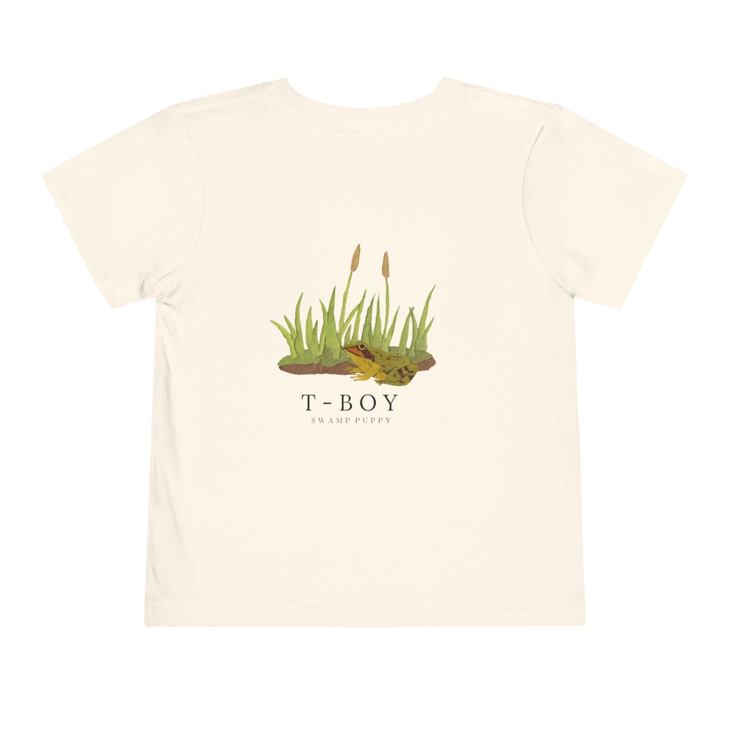Toddler Tee — 'T-Boy' Swamp Puppy Graphic Kids Shirt