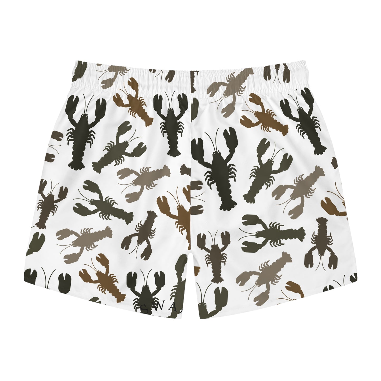 Camo Crawfish Swim Trunks — Swamp Supply All-Over Print