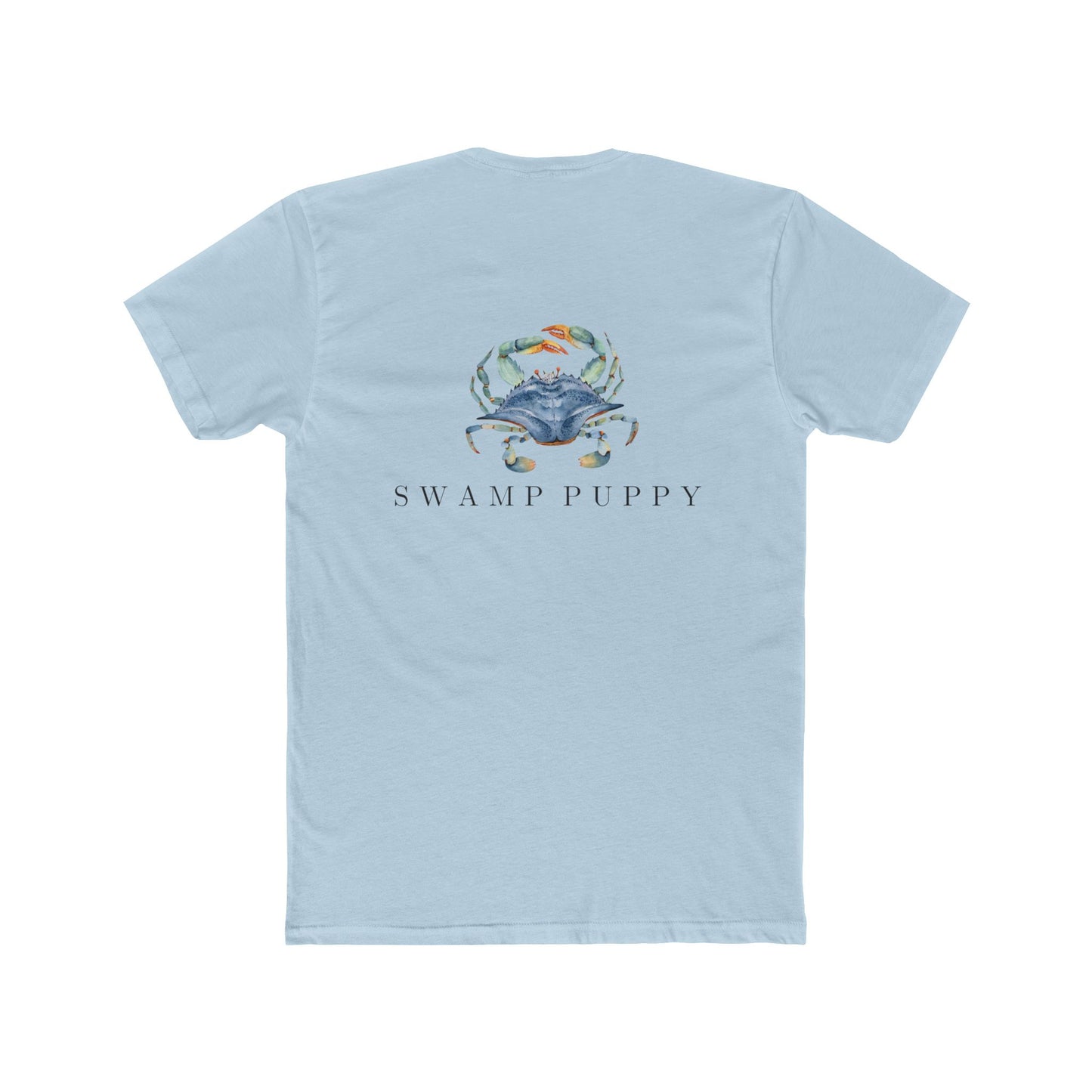 Swamp Puppy Crab Illustration Tee | Coastal Crab Graphic T-Shirt