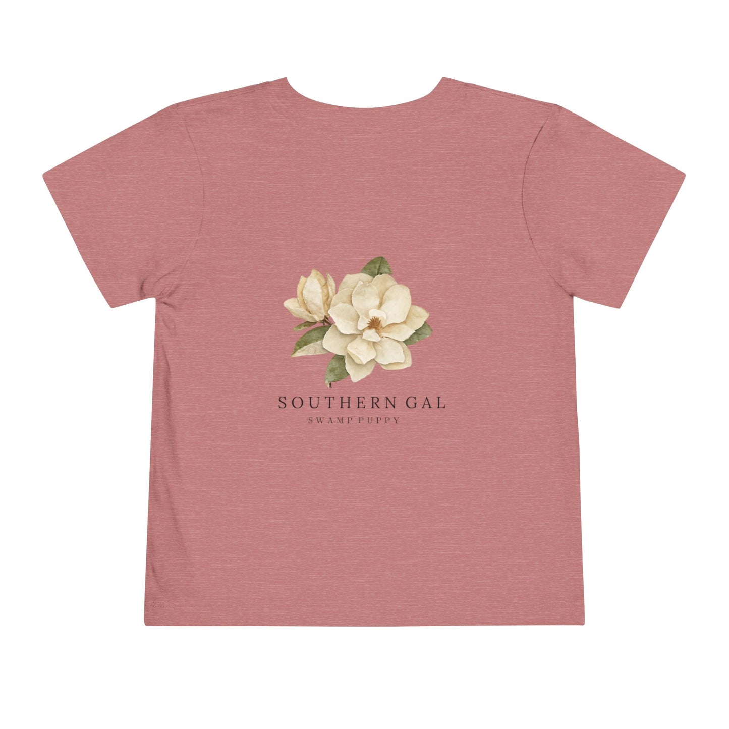 Toddler Tee — Southern Gal Magnolia Graphic
