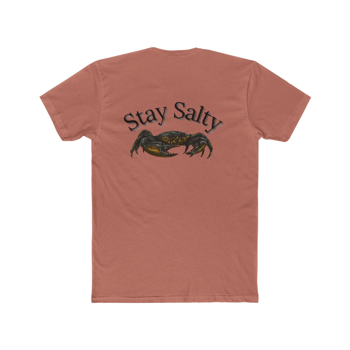 Stay Salty Crab T-Shirt — Coastal Graphic Tee