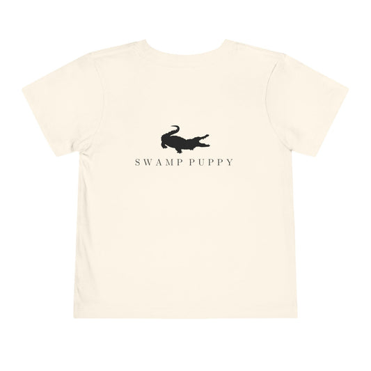 Toddler Tee — 'Swamp Puppy' Alligator Graphic