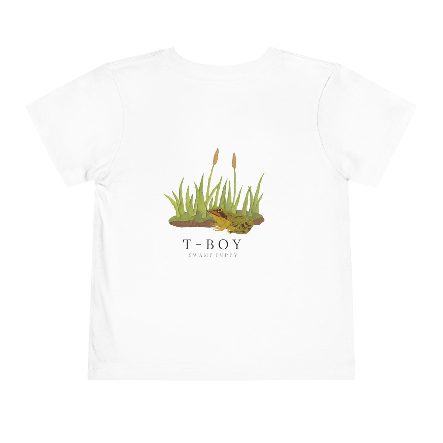 Toddler Tee — 'T-Boy' Swamp Puppy Graphic Kids Shirt