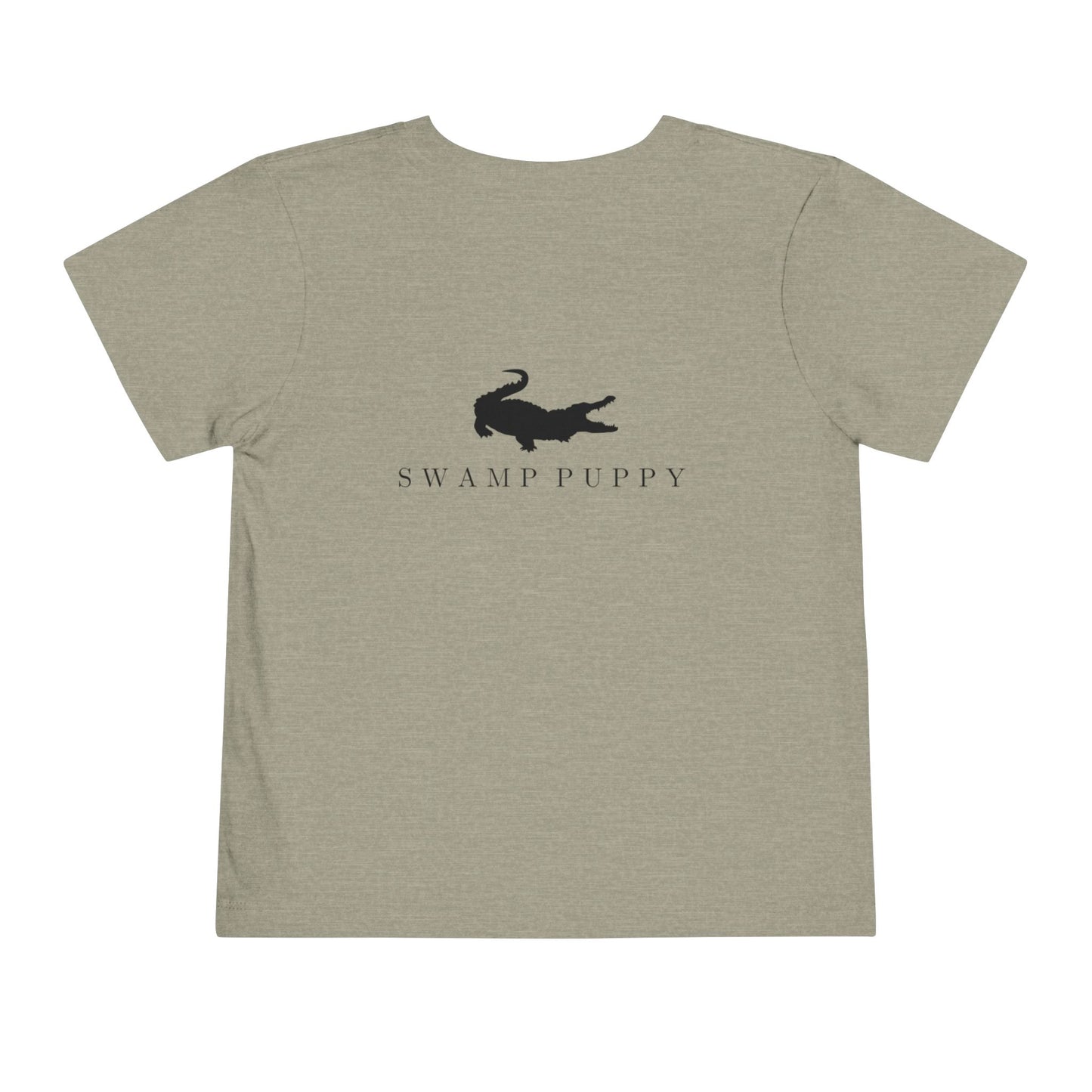 Toddler Tee — 'Swamp Puppy' Alligator Graphic