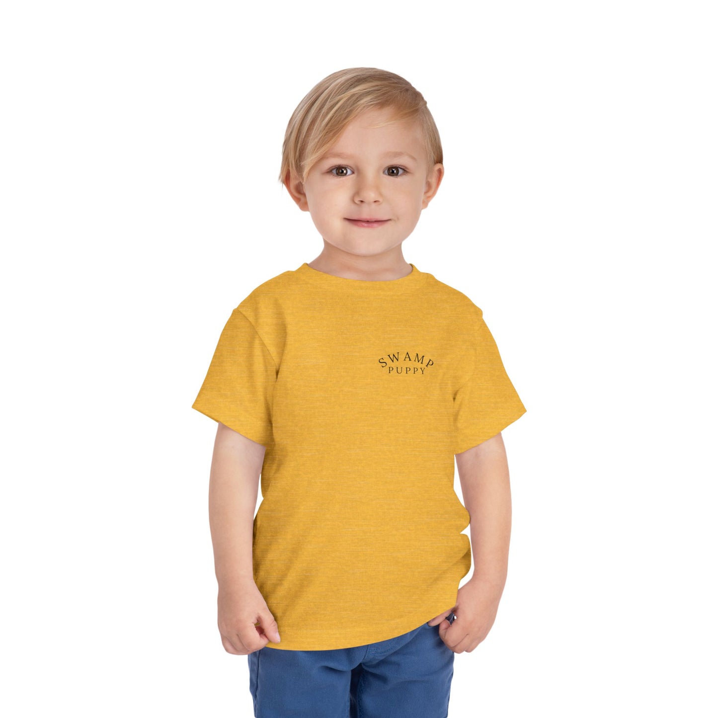Toddler Tee — 'Swamp Puppy' Alligator Graphic