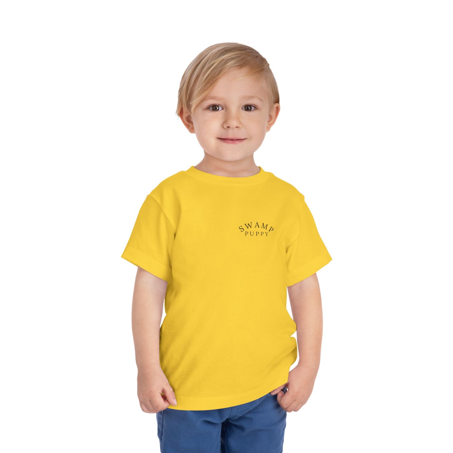 Toddler Tee — 'Swamp Puppy' Alligator Graphic