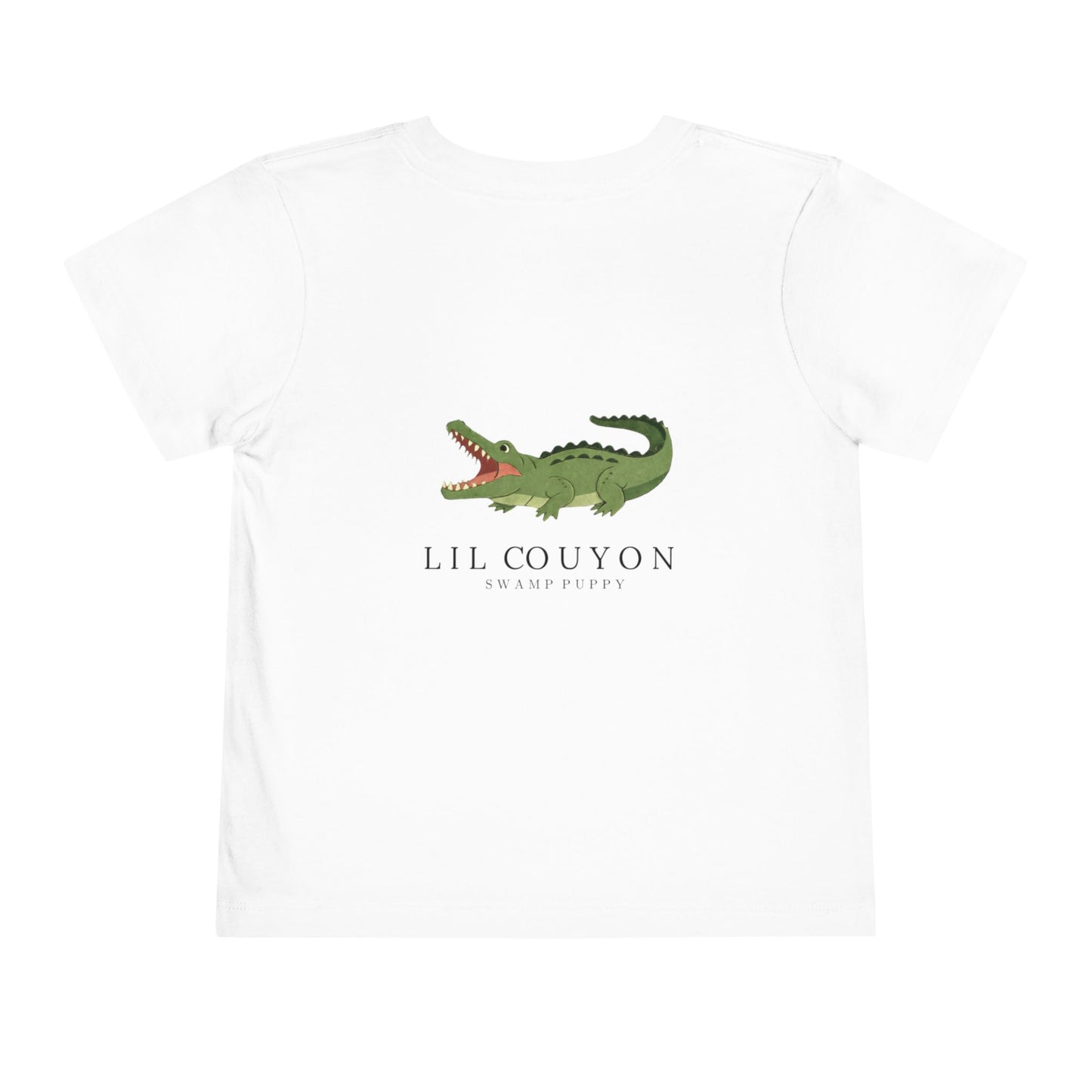 Lil Couyon Swamp Puppy Toddler Tee — Cute Alligator Graphic Shirt