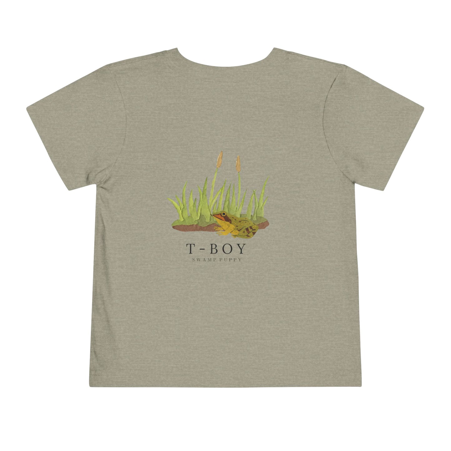Toddler Tee — 'T-Boy' Swamp Puppy Graphic Kids Shirt