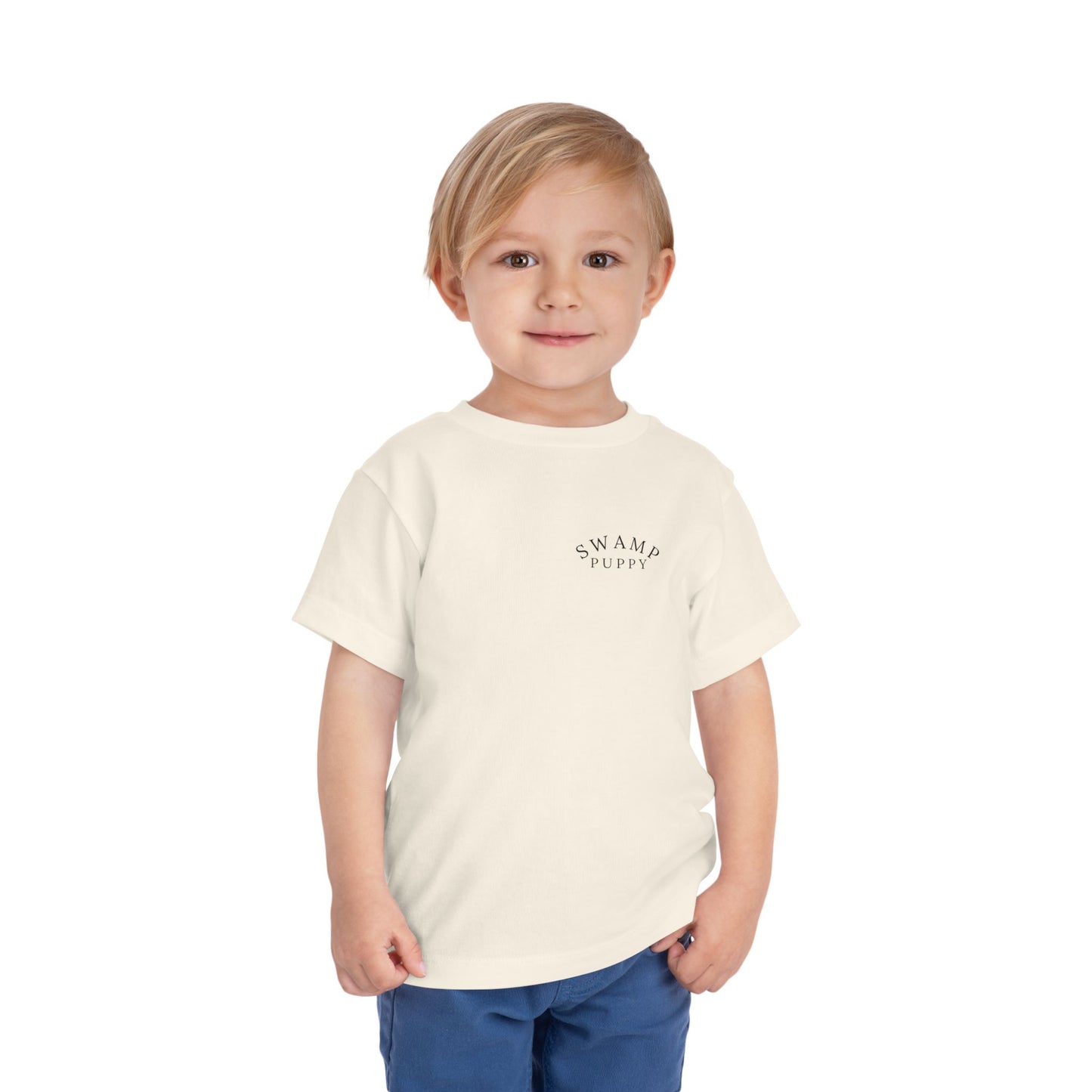 Toddler Tee — 'Swamp Puppy' Alligator Graphic