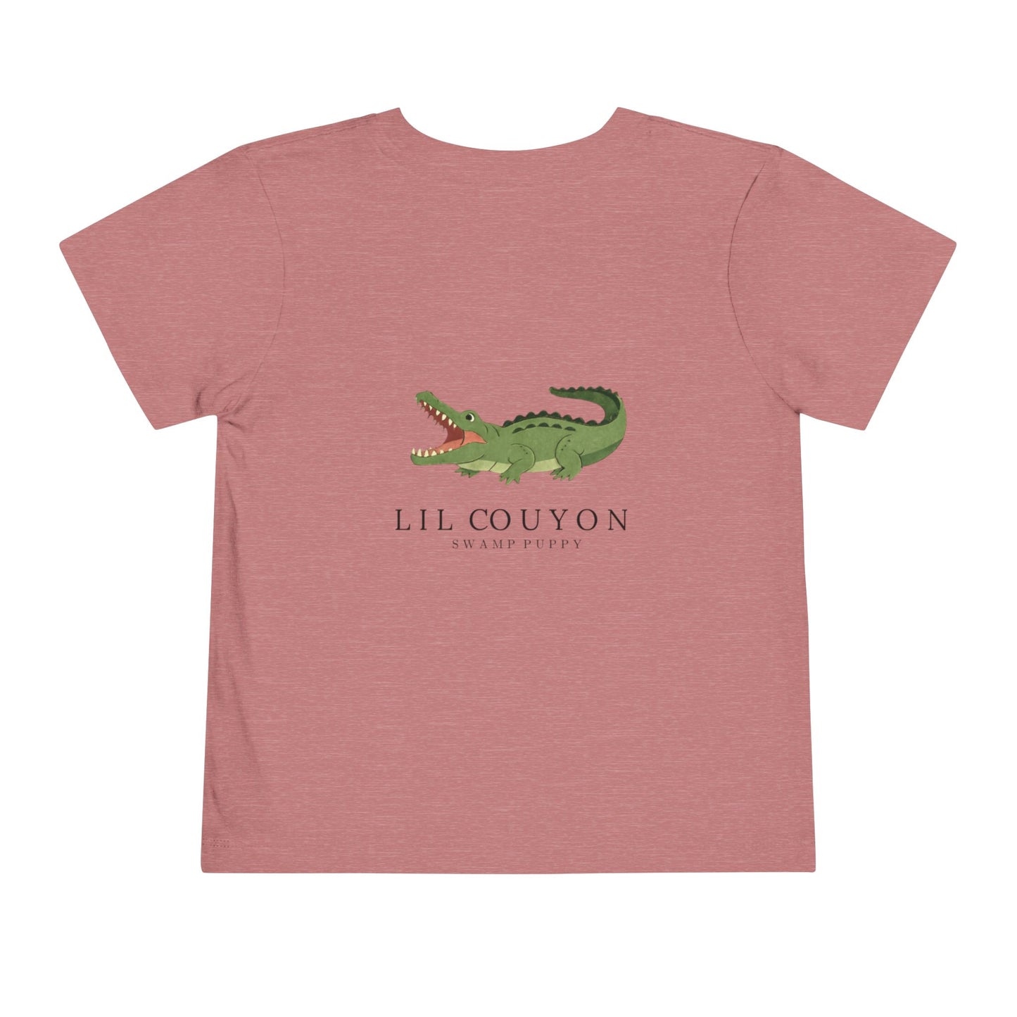 Lil Couyon Swamp Puppy Toddler Tee — Cute Alligator Graphic Shirt
